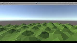 Smooth Voxel Terrain in Unity3D - work progress (001)