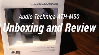 Audio Technica ATH-M50 Headphones - Unboxing and Review