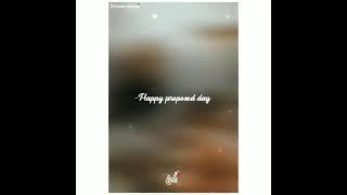 Happy propose day #Azmain Chowdhury