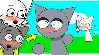 Cherry blossom | Incredibox Sprunki OC Animation Reaction | Wenda x Gray | Sprunki react to tiktok