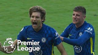 Marcos Alonso free kick puts Chelsea ahead of Crystal Palace | Premier League | NBC Sports