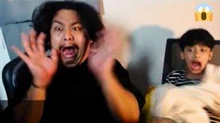 SCARECAM Pranks Reaction 2025  #13|Funny Scare Pranks/Jumpscare/Funny Videos//UltrascareImpressions/