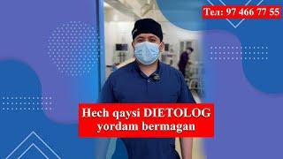 Hech qaysi DIETOLOG yordam berolmagan. Semizlikdan xalos bo'lish uchun operatsiya yo'lini tanladilar