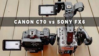 Canon C70 или Sony FX6. Снимал на ОБЕ, выбрал ОДНУ.