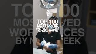MINT dentistry was selected as one of the Top 100 Most Loved Workplaces by Newsweek! #dentist #fyp