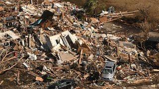 RAW: EF-3 tornado damage in Brunswick County, NC