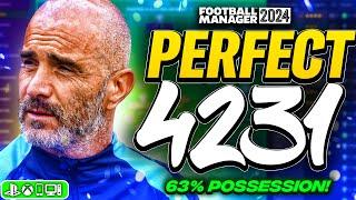 PERFECT 4231 FM24 Tactic Dominates ALL Leagues! | Best FM24 Tactics