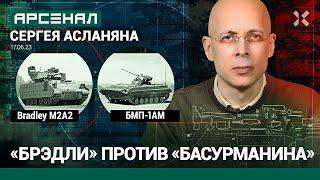 Сравнение БМП от Асланяна. Bradley M2A2 против «Басурманина» (БМП-1АМ) / АРСЕНАЛ