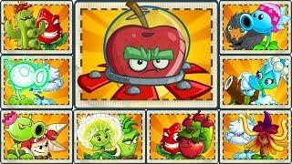 Plants vs Zombies 2 All Premium Plants BOOST: Team Premium Plants Challenge!