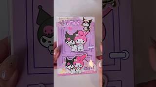 Unbox new quiet book, My Melody and Kuromi #sanrio #kuromi #mymelody #quietbook