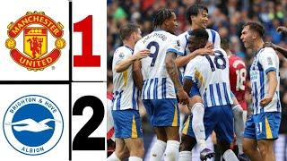 Brighton vs Man United HIGHLIGHTS |Joao Pedro Goal 95' , Amad Diallo Goal| Premier League 2024