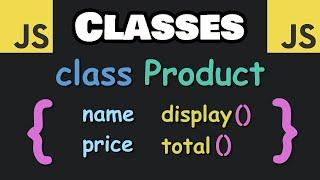 Learn JavaScript CLASSES in 6 minutes! 