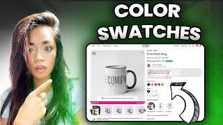 How To Configure Color Swatches   on product page on Ecomify Theme