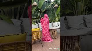 Senda DM via my IG for PR/collab #hijabi #date #vlog #model #photoshoot #collaboration #pinkdress