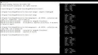 How to Import CSV in MongoDB and export JSON from MongoDB