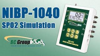 NIBP-1040 (Non-Invasive Blood Pressure Monitor): SPO2 Simulation