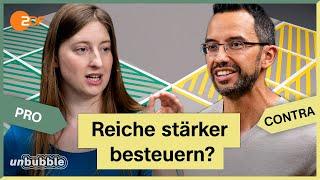 Vermögen besteuern: Müssen die Reichen mehr zahlen? I 13 Fragen | unbubble