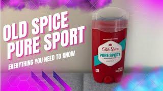 Old Spice Pure Sport - 1 Minute Review