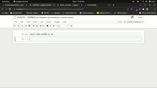 Python module creation and importing in Jupyter notebook