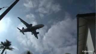 Delta Airlines Go Around with Landing + Emergency Vehicles at San Diego Intl