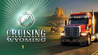 ATS: #CruisingWyoming part 1. Cheyenne, WY to Evanston, WY.