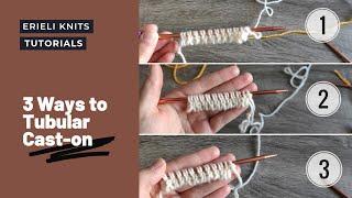 3 Ways to Do a Tubular Cast-On