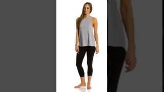 MPG Women's Meditation Capri Fitness Tight | SwimOutlet.com