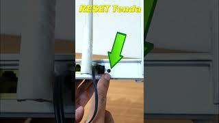 How to Reset Tenda Router to Factory Default Settings