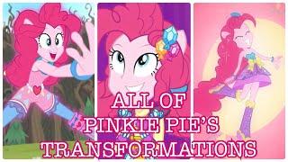 My Little Pony: Equestria Girls | All of Pinkie Pie’s Transformations 