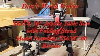 SKIL® 10" Jobsite Table Saw with Folding Stand Review