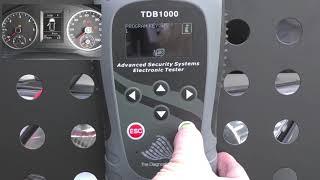 TDB1000 VW Tiguan Key Programming