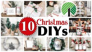 10 CHRISTMAS Dollar Tree DIYs | DIY Dollar Tree Home Decor