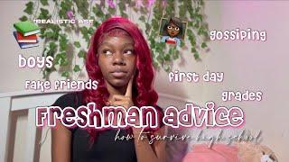 REALISTIC FRESHMAN ADVICE / BACK TO SCHOOL TIPS ( everything you need to know)
