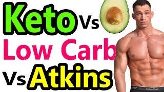 Ketogenic Diet vs Low Carb Diet - Best Weight Loss Diet Keto vs Atkins vs Paleo vs low carbohydrate