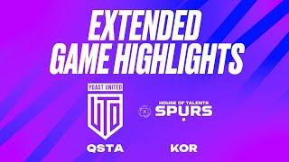 QSTA United vs. House of Talents Kortrijk Spurs - Game Highlights