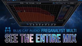 MMTV: Blue Cat Audio - See all of your mix at once with the FreqAnalyst Mult | Eric Burgess