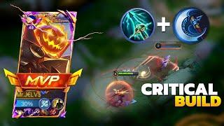 REVAMP LEOMORD CRITICAL BUILD!! (this is insane build )- mobile legends