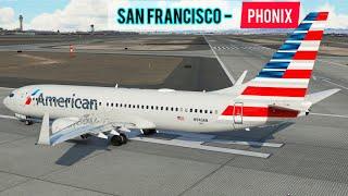 Aerofly Fs 2023| Full flight | KSFO - KPHX