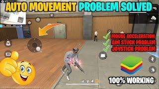 How To Fix Joystick Problem In Free Fire Bluestacks 5  | No Aim Stuck  | Free Fire