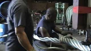 Fabricating a 3" Wire Rope Sling-- Halo, LLC.