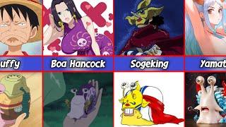 One Piece Characters And Their Transponder Snails | ItsAniFacts