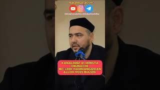 Shukrulloh domla maruzalari #shukrullodomla #abdullohdomla #abdulazizdomla #shorts #shortvideo #top