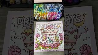 Dreamy Days Coloring Book Flip Through #coloringbook #coloring #coloringbookflipthrough