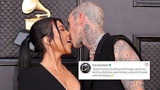 Travis Barker CLAPS BACK at Fan Making Fun of Kourtney Kardashian PDA