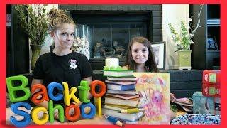 BACK TO SCHOOL SUPPLIES HAUL | 2016 | Emma & Ellie