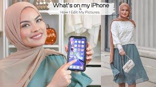 What's on my iPhone + How I Edit My Instagram Pictures | OMAYA ZEIN