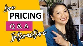 PRICING Q&A Interactive with Karen | Price or Review Your Handmade Crochet or Knit Products