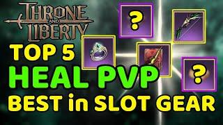 Top 5 BIS Healing Gear for PVP | Bow/Wand | Throne and Liberty