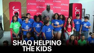 Shaquille O’Neal teams up with JCPenney to give shopping spree to Boys & Girls Club members