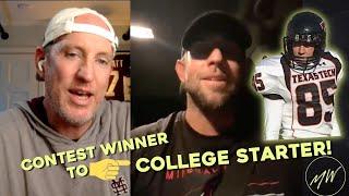 Contest Winner becomes D1 STARTER! for Mike Leach (Texas Tech)